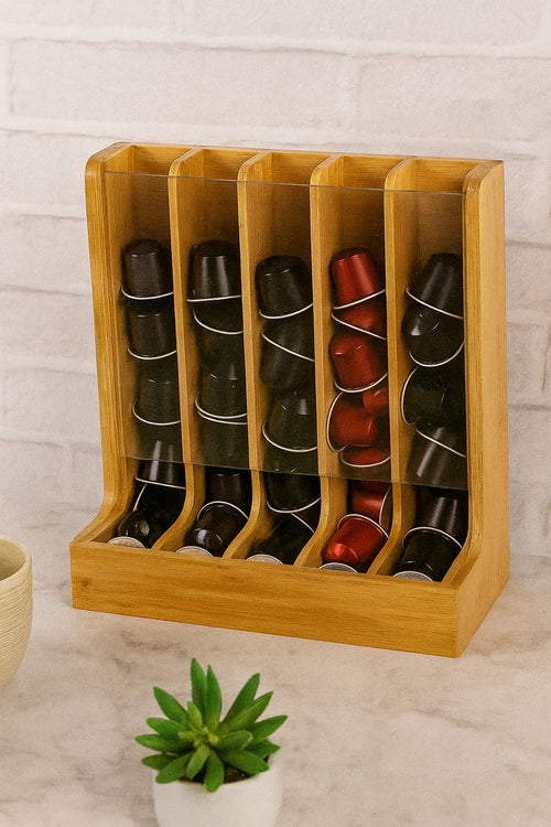 BRİLLANT BAMBU ESPRESSO KAPSÜL STANDI BR-6716  x6