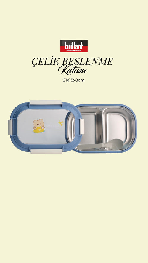 BRİLLANT BESLENME KUTUSU BR-6668 21x15x8cm xXX