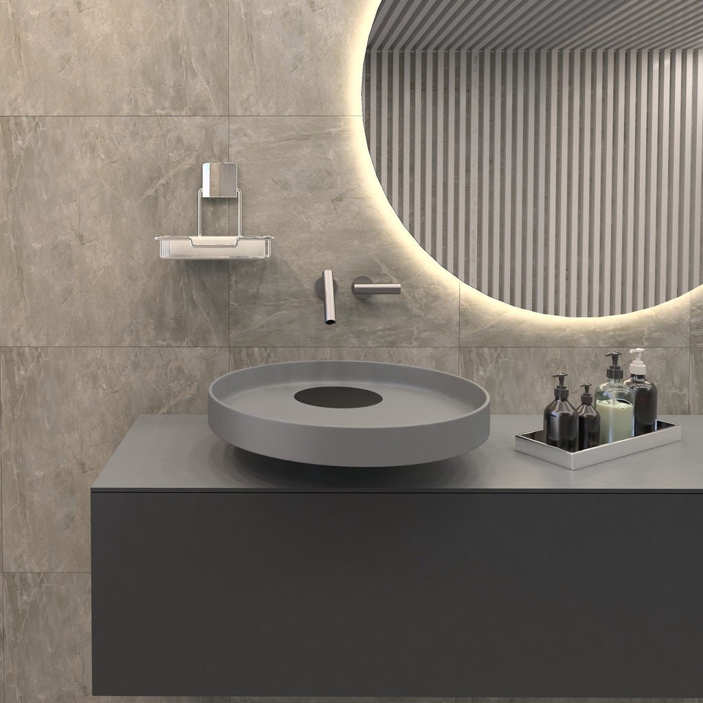 Decorev SABUNLUK DC-4785 KROM METAL HAZNE – Banyo Askısı