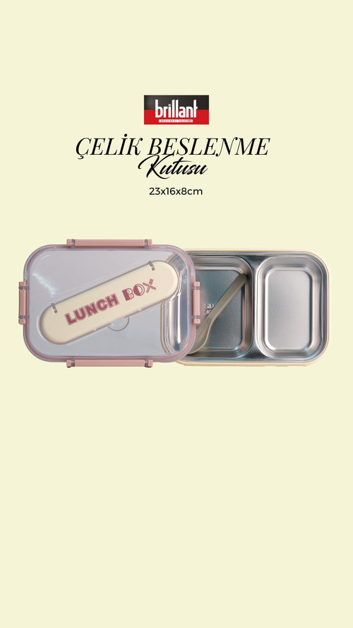 BRİLLANT BESLENME KUTUSU BR-6669 23x16x8cm xx
