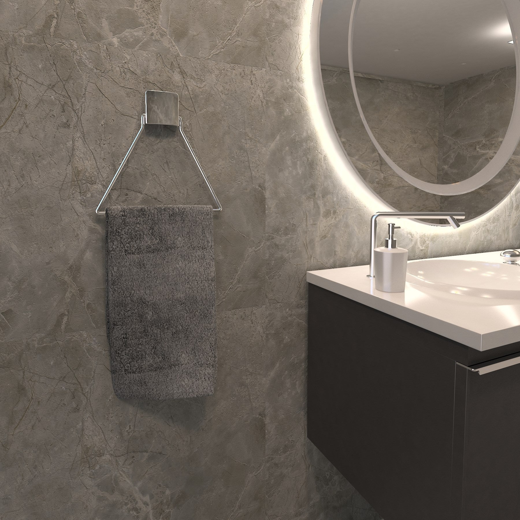 Decorev HAVLULUK DC-4778 ÜÇGEN – Banyo Askısı