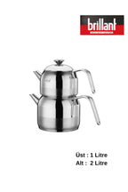 Brillant ÇAYDANLIK CLK-CY-6331 MİRA AİLE İNOX x6 – Çaydanlık