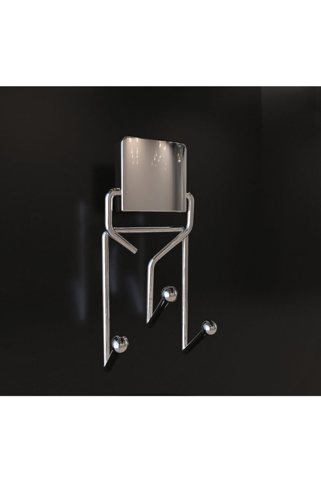 DECOREV METAL ASKI DC-4773 KROM ÜÇLÜ  ( 2 DESİ )