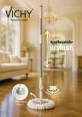 VICHY SAP SETİ VCH-6681 3LÜ SET x25 PASLANMAZ ÇELİK BAŞLIK – Mop Paspas Yedek Ekipmanları