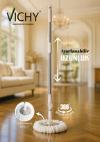 VICHY SAP SETİ VCH-6681 3LÜ SET x25 PASLANMAZ ÇELİK BAŞLIK – Mop Paspas Yedek Ekipmanları