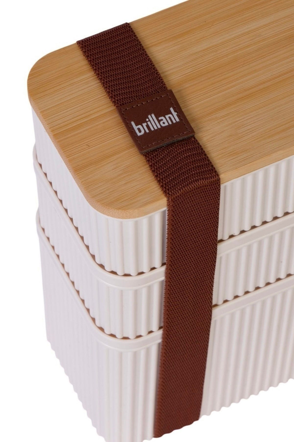 BRİLLANT SAKLAMA KUTUSU BR-6690 (3509) ZEBRA 3LÜ SET BAMBU KAPAKLI x24