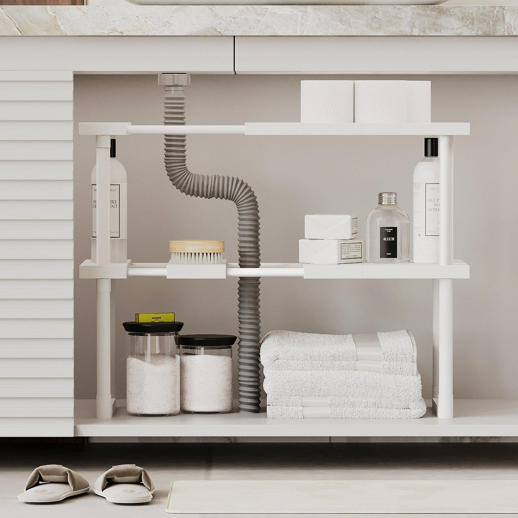 Ayarlanabilir  Dolap Lavabo Altı  Düzenleyici Raf