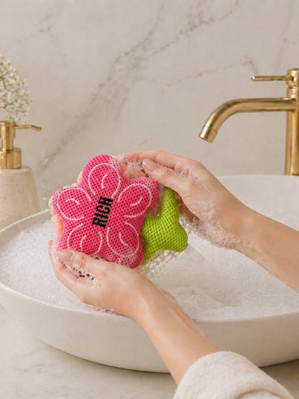 Figürlü Banyo Lif Süngeri – Köpük Artırıcı Vücut Temizleme Lifi VCHY-6994 – Banyo Lifi ve Süngeri