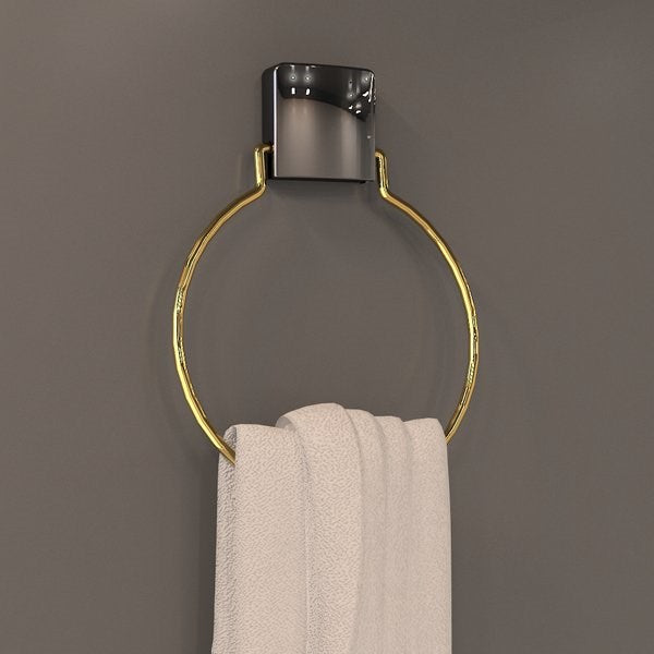 Decorev HAVLULUK DC-5072 GOLD YUVARLAK – Banyo Askısı