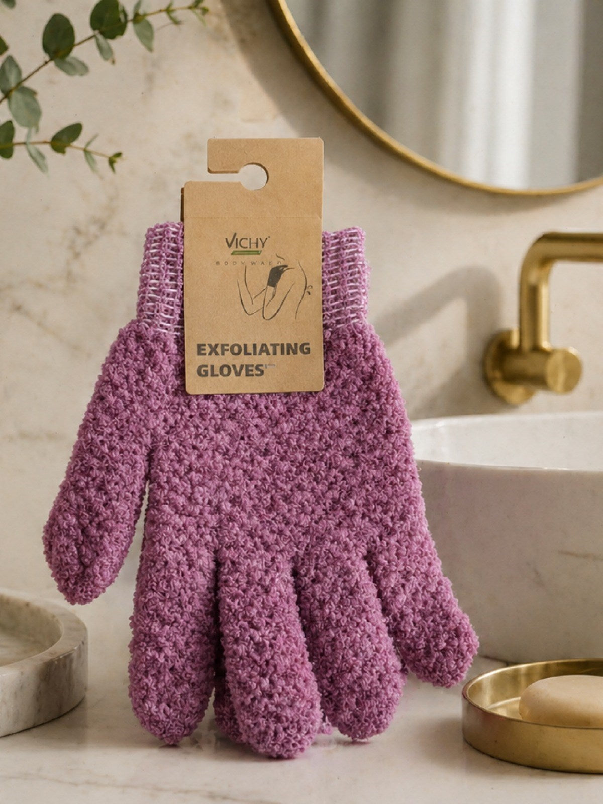 VICHY BANYO ELDİVENİ VCHY-7001 PEMBE
