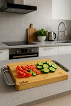BRİLLANT KESME TAHTASI BR-6597 AHŞAP GRİ ÇEKMECELİ x12