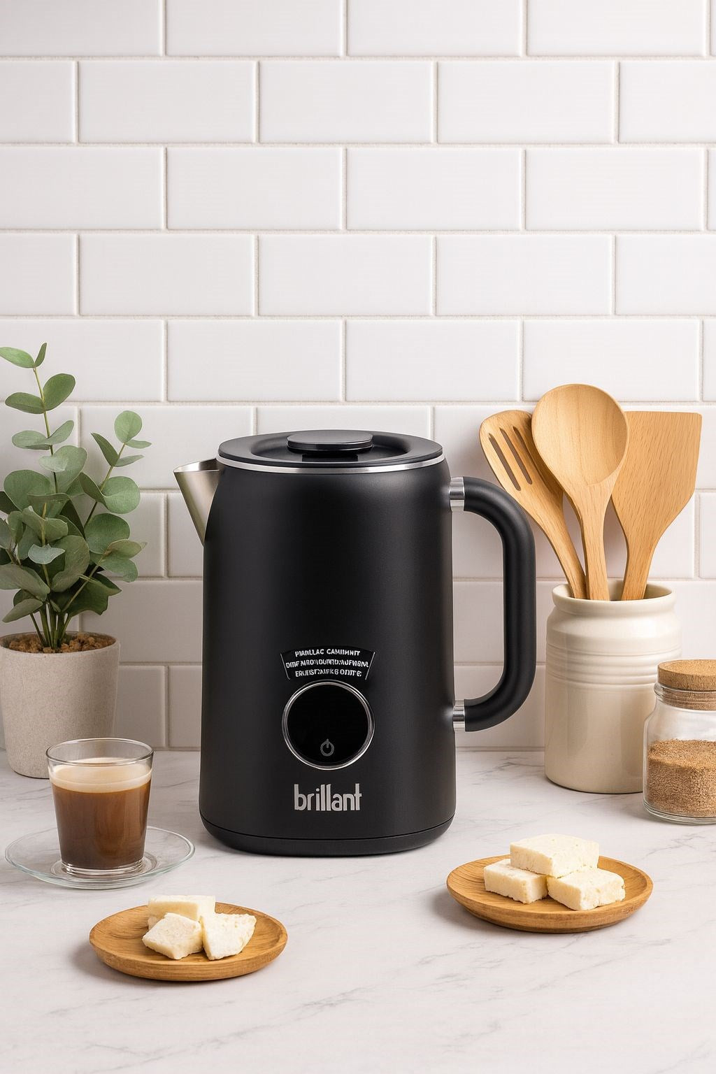 BRİLLANT KETTLE KT-6686 SPECTURM DİGİTAL SİYAH x4