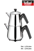 Brillant ÇAYDANLIK CY-6494 POLARİS MAXİ BOY x6 – Çaydanlık