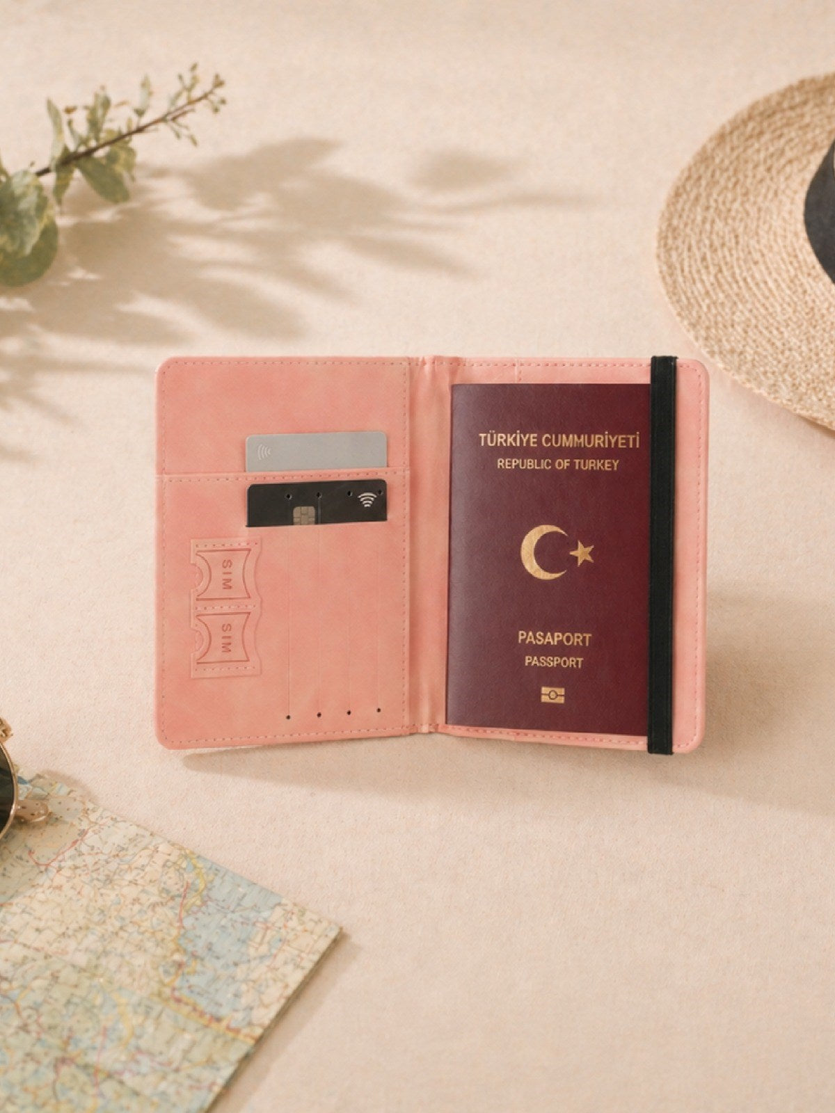 SEYAHAT VALİZ SETİ PEMBE