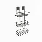 Decorev ŞAMPUANLIK DC-5022 ÜÇLÜ SİYAH – Banyo Düzenleyici