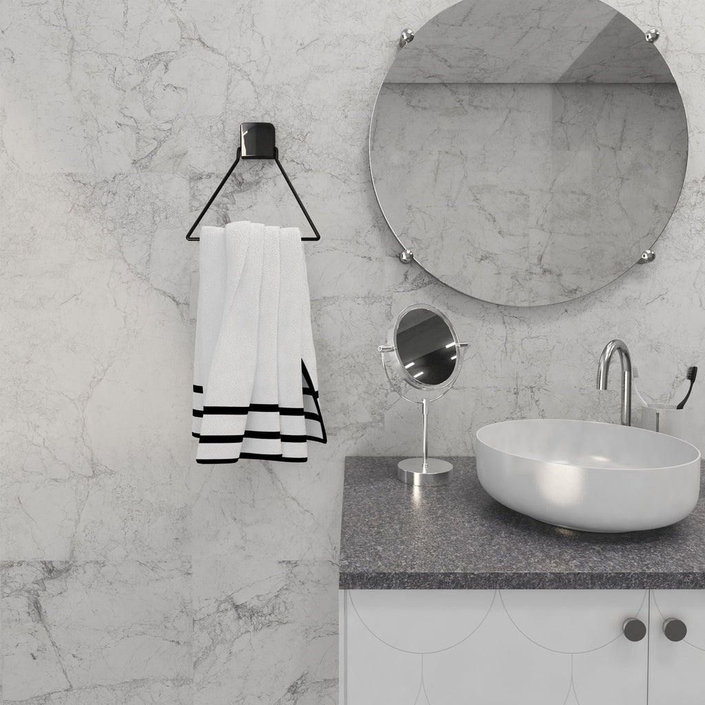 Decorev HAVLULUK DC-5058 SİYAH ÜÇGEN – Banyo Askısı