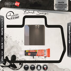 DECOREV TUVALET KAĞITLIK DC-5056 SİYAH KAPAKSIZ  
