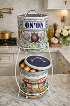 LİMON DESENLİ STANDLI PATATES SOĞAN