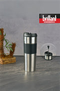 Brillant H20 450ml French Press Termos Kupa | Inox ( Termos ve French Press Bir – Çok Satanlar