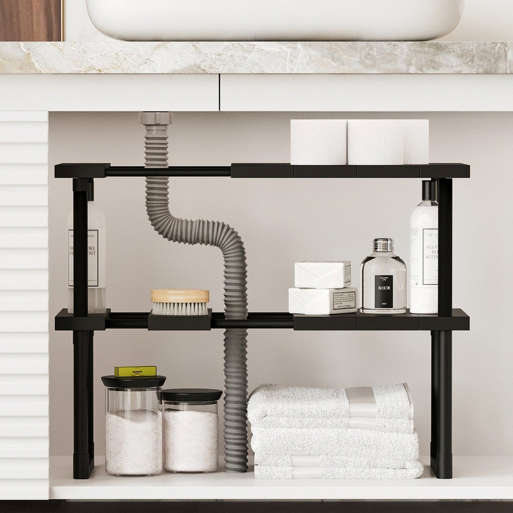 Ayarlanabilir  Dolap Lavabo Altı  Düzenleyici Raf