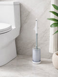 Modern Şeffaf Detaylı Tuvalet Fırçası ve Standı – Hijyenik, Minimal WC Fırçası VICHY-7049 – Tuvalet Fırçası