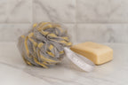 VICHY BANYO LİFİ VCH-6575 GRİ GOLD SİMLİ60gr 12li STAND x240 – Banyo Setleri