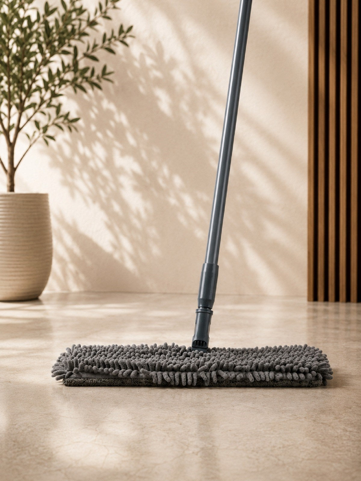 Çift Taraflı Mikrofiber Makarna Mop 360° Döner Başlıklı Islak Kuru Temizlik Mopu Yıkanabilir Bezli VICHY-7029  40CM HAREKETLİ