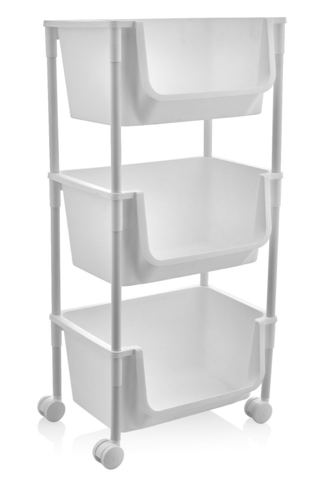DECOREV ORGANİZER DC-6821 3 RAFLI BEYAZ