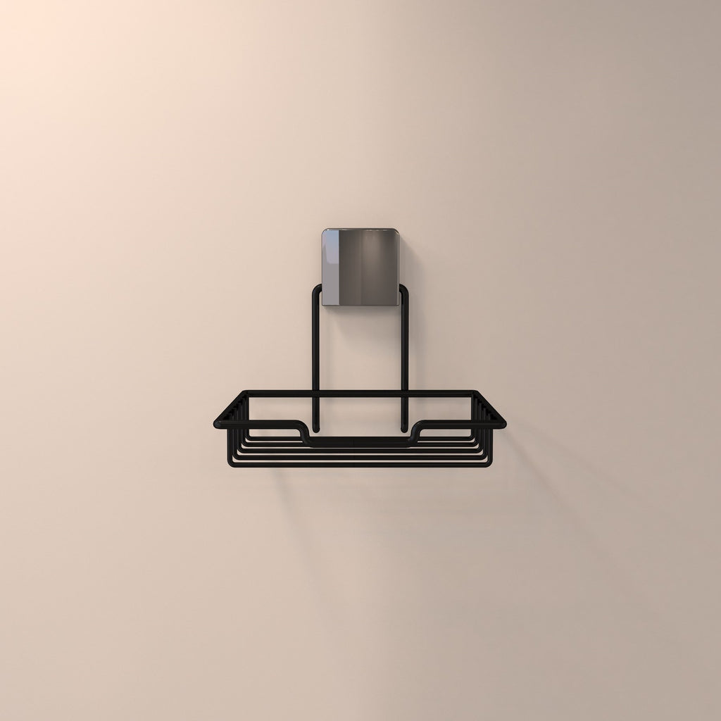 Decorev SABUNLUK DC-5116 SİYAH METAL HAZNE – Banyo Askısı