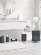 DECOREV STANDLI BANYO SETİ DC-6806 ECO 5 PRÇ GRİ