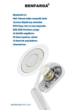 Orchestra Bluetooth Kablosuz Kulaklık, 50 Saat Oynatma Süresi, Bluetooth 5.3, Ku