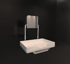 Decorev SABUNLUK DC-4784 PLASTİK HAZNE – Banyo Askısı