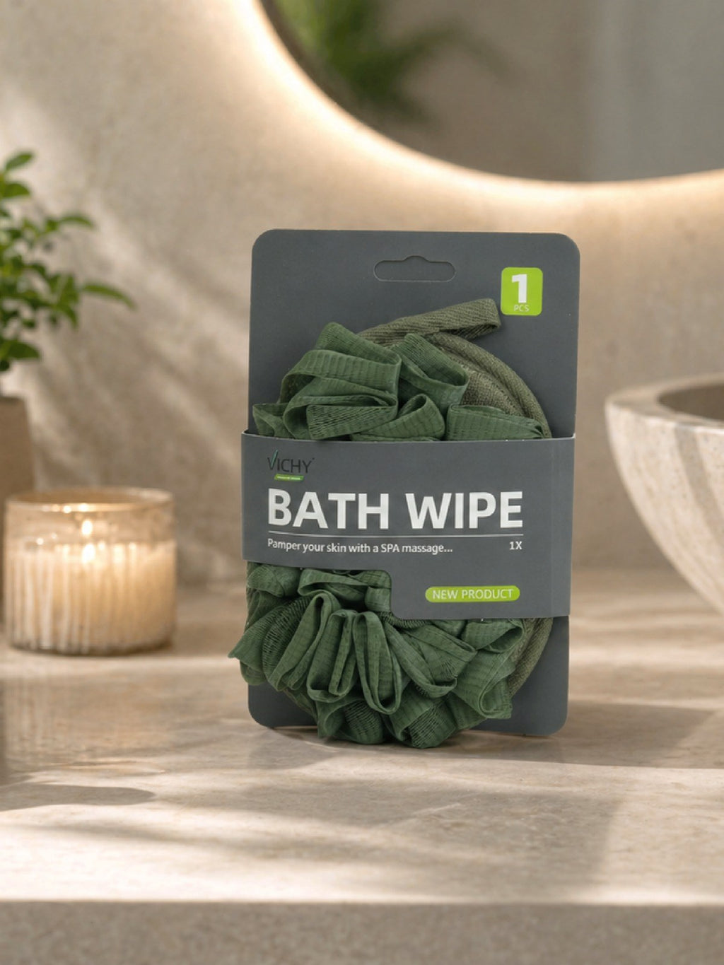 VICHY BANYO LİFİ VCHY-7002 YEŞİL.