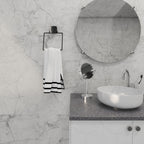 Decorev HAVLULUK DC-5060 SİYAH KARE – Banyo Askısı