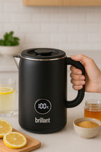 Brillant KETTLE KT-6686 SPECTURM DİGİTAL SİYAH x4 – Çay Makinesi
